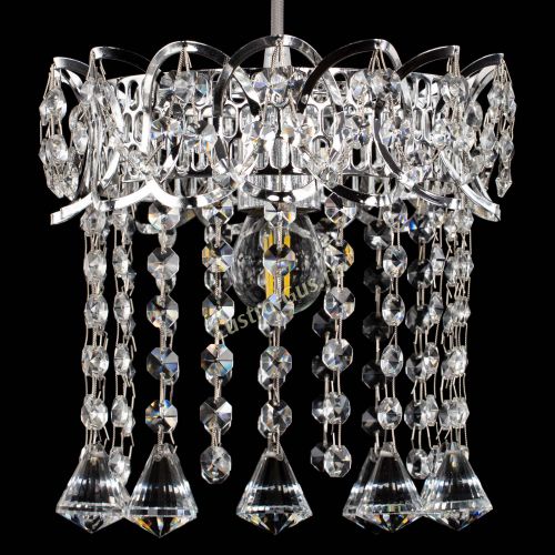 Барная люстра Астра №1 конус в Саратове Гусь Хрустальный