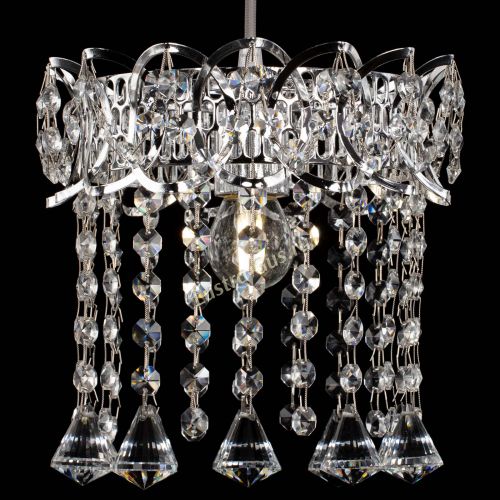 Барная люстра Астра №1 конус в Саратове Гусь Хрустальный