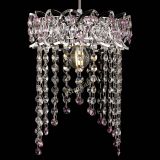 Барная люстра Астра №1 оптикон Розовая в Саратове