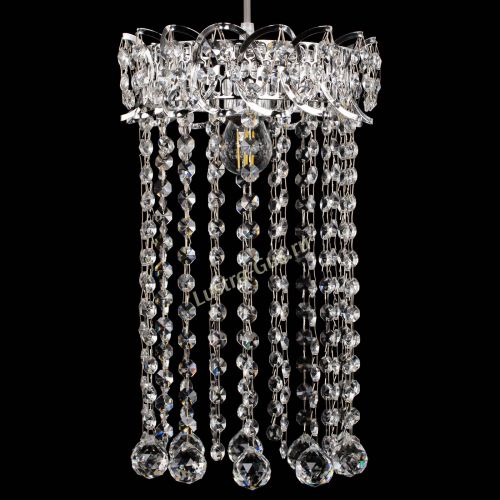 Барная люстра Астра №1 шар 30 длинная в Саратове Гусь Хрустальный