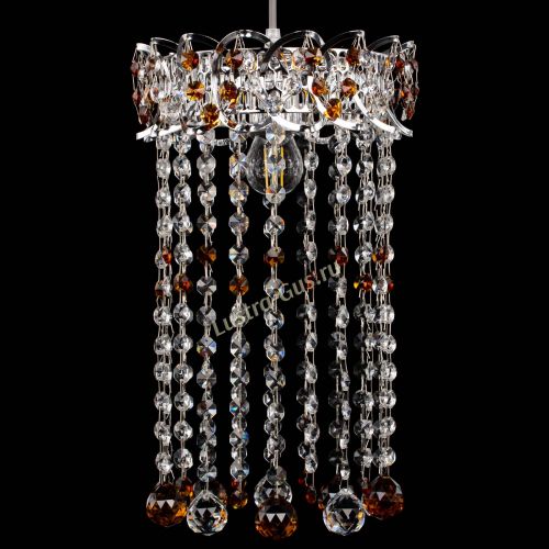 Барная люстра Астра №1 шар 30 длинная Чайная в Саратове Гусь Хрустальный