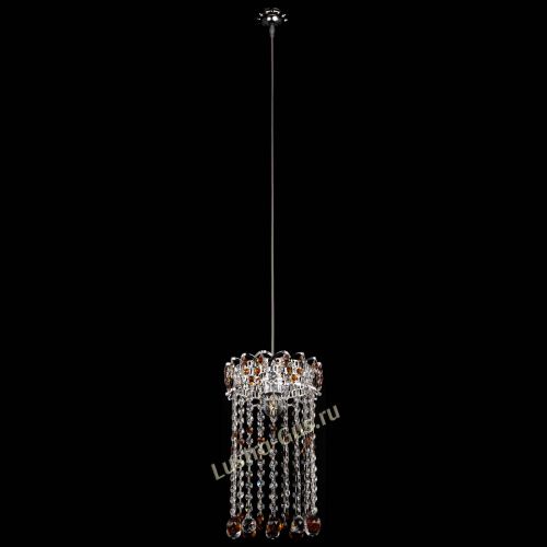 Барная люстра Астра №1 шар 30 длинная Чайная в Саратове Гусь Хрустальный