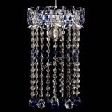 Барная люстра Астра №1 шар 30 длинная Синяя в Саратове