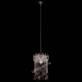 Барная люстра Астра №1 шар 30 красная в Саратове