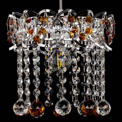 Барная люстра Астра №1 шар чайная в Саратове Гусь Хрустальный