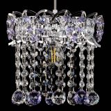 Барная люстра Астра №1 шар фиолетовая в Саратове