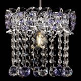 Барная люстра Астра №1 шар фиолетовая в Саратове