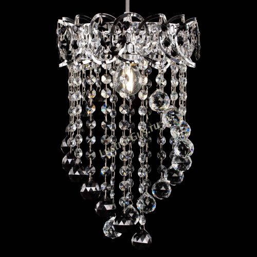 Барная люстра Астра №1 Сигма черная в Саратове Гусь Хрустальный