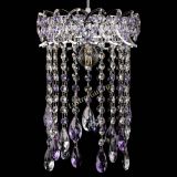 Барная люстра Астра №1 журавлик Фиолетовая в Саратове