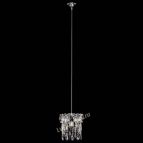 Барная люстра Астра №1 черная в Саратове Гусь Хрустальный