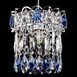 Барная люстра Астра №1 синяя в Саратове