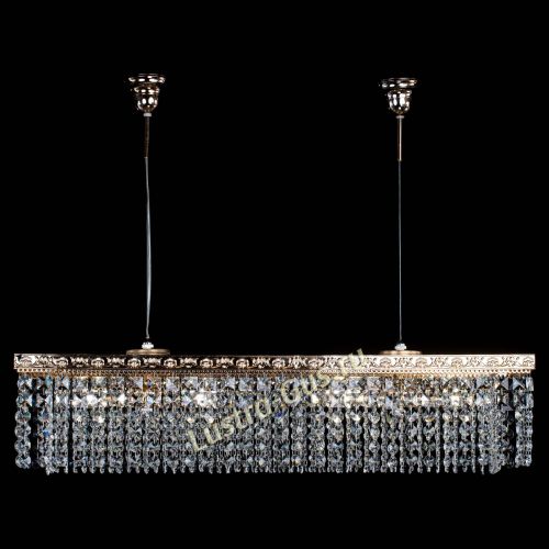 Барная люстра Прямоугольник №4 Антик в Саратове Гусь Хрустальный