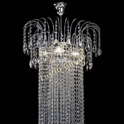 Люстра Агата длинная в Саратове Гусь Хрустальный