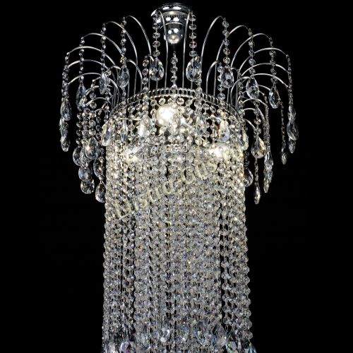 Люстра Агата длинная в Саратове Гусь Хрустальный