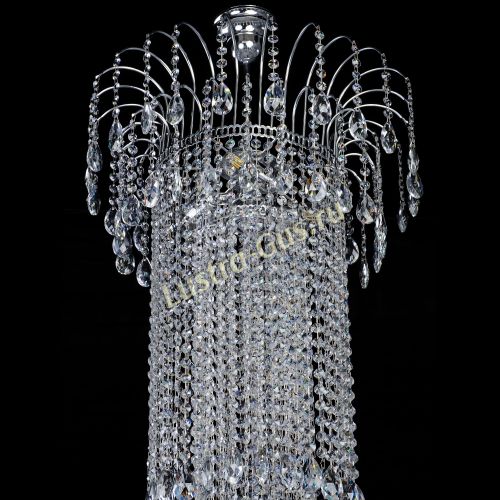 Люстра Агата длинная в Саратове Гусь Хрустальный