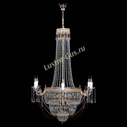 Люстра Елизавета Венеция чайная в Саратове Гусь Хрустальный