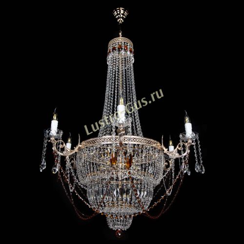 Люстра Елизавета Венеция чайная в Саратове Гусь Хрустальный