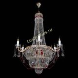 Люстра Елизавета Венеция красная в Саратове