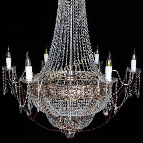 Люстра Елизавета Восток чайная в Саратове Гусь Хрустальный