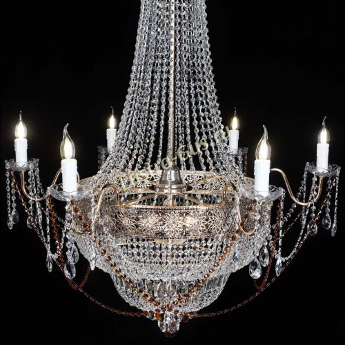 Люстра Елизавета Восток чайная в Саратове Гусь Хрустальный