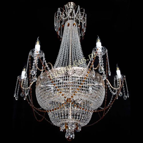 Люстра Елизавета Восток чайная в Саратове Гусь Хрустальный