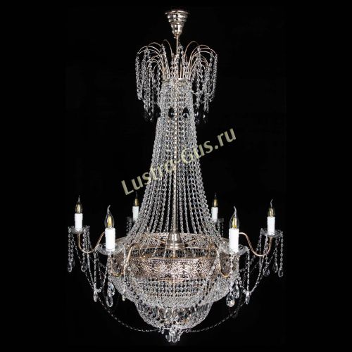 Люстра Елизавета Восток черная в Саратове Гусь Хрустальный