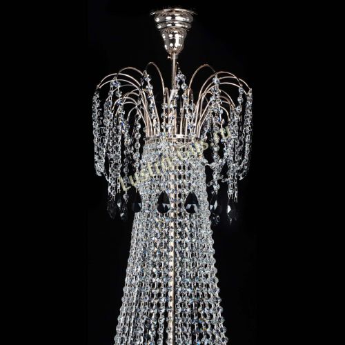 Люстра Елизавета Восток черная в Саратове Гусь Хрустальный