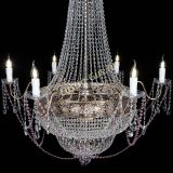 Люстра Елизавета Восток розовая в Саратове