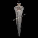 Люстра Флоренция Водопад №8 розовая в Саратове