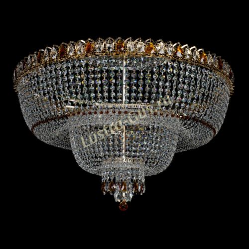 Большая люстра Хрустальный Каскад Дворцовый чайный в Саратове Гусь Хрустальный