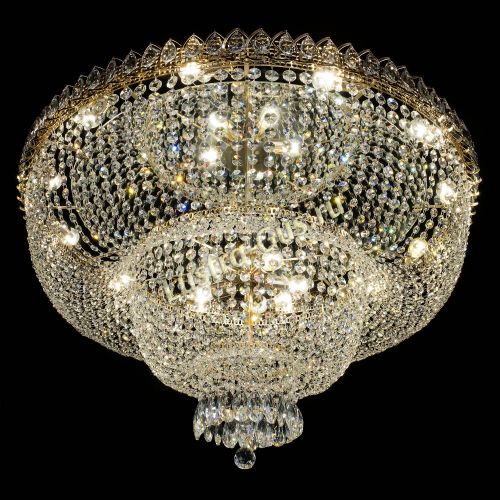 Люстра Хрустальный Каскад Дворцовый в Саратове Гусь Хрустальный