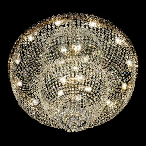 Люстра Хрустальный Каскад Дворцовый в Саратове Гусь Хрустальный