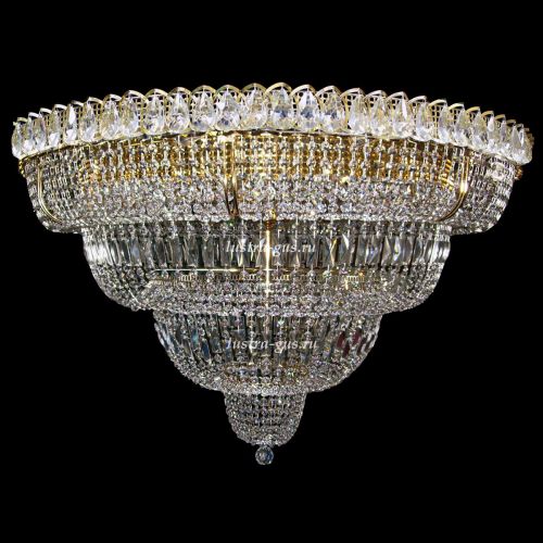 Люстра Хрустальный Водопад 17 ламп в Саратове Гусь Хрустальный