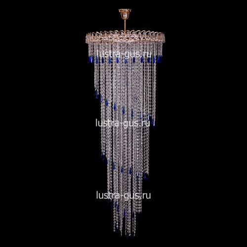 Люстра Каскад большой в Саратове Гусь Хрустальный