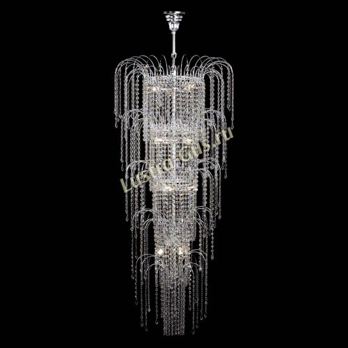 Люстра Каскад Винтовой в Саратове Гусь Хрустальный