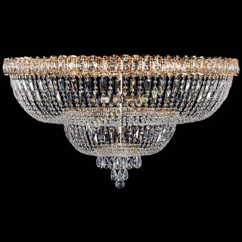 Люстра Хрустальный Каскад №17 с пластинками в Саратове Гусь Хрустальный