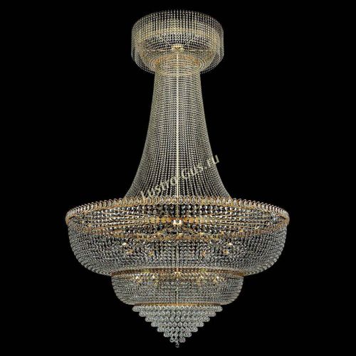 Люстра Хрустальный Каскад Элит в Саратове Гусь Хрустальный