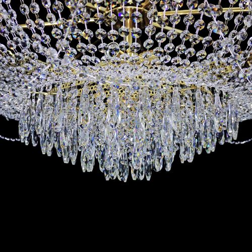Люстра Хрустальный Каскад №12 Королевский в Саратове Гусь Хрустальный