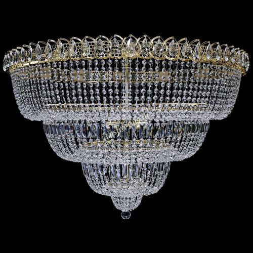 Люстра Хрустальный Каскад №17 3 яруса в Саратове Гусь Хрустальный