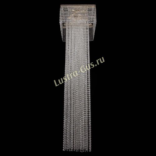 Люстра Колонна Квадрат Длинный в Саратове Гусь Хрустальный