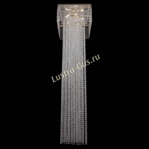 Люстра Колонна Квадрат Длинный в Саратове Гусь Хрустальный