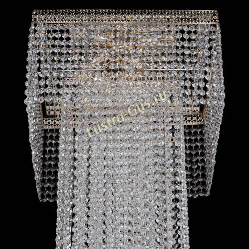 Люстра Колонна Квадрат Длинный в Саратове Гусь Хрустальный