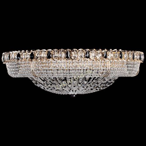 Люстра Кольцо Классика №12 черная в Саратове Гусь Хрустальный