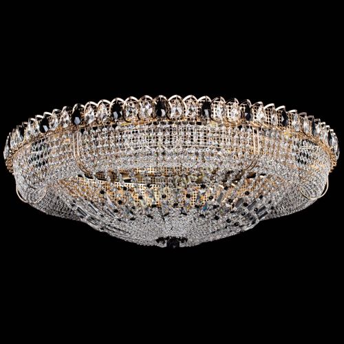 Люстра Кольцо Классика №12 черная в Саратове Гусь Хрустальный