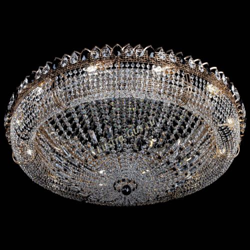 Люстра Кольцо Классика №12 черная в Саратове Гусь Хрустальный