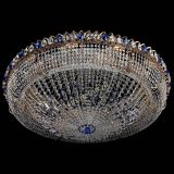 Люстра Кольцо Классика №12 синяя в Саратове