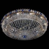 Люстра Кольцо Классика №12 синяя в Саратове