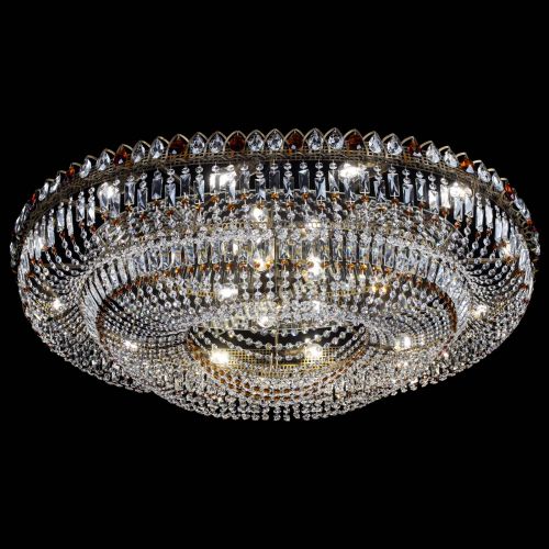 Люстра Кольцо Овал №17 под бронзу чайная в Саратове Гусь Хрустальный