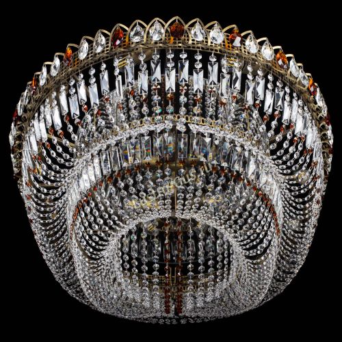 Люстра Кольцо Овал №17 под бронзу чайная в Саратове Гусь Хрустальный