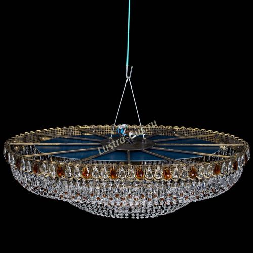 Люстра Кольцо Овал №17 под бронзу чайная в Саратове Гусь Хрустальный